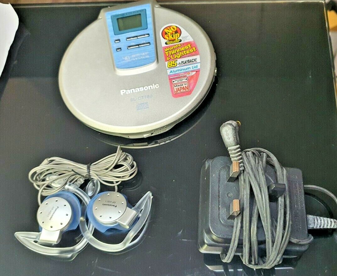 Panasonic SL-CT780 Portable CD Player World Slimmest Panasonic SL-CT780 Portable CD Player World Slimmest