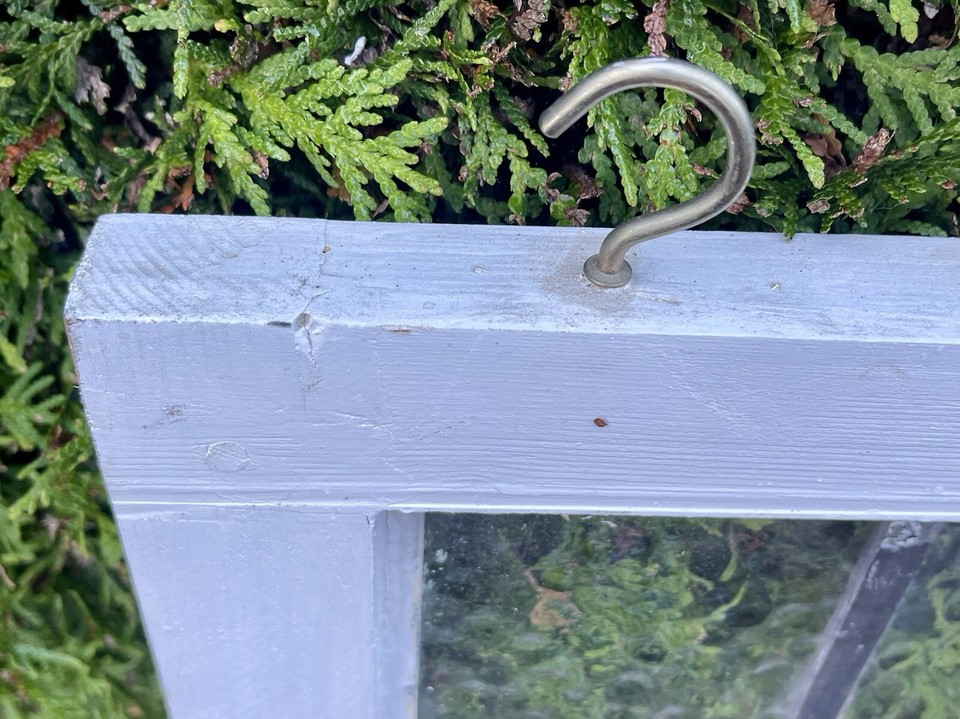 Antique Victorian Multicolor Stained Leaded Glass Transom Window Panel