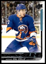 2018-19 Upper Deck Young Guns Michael Dal Colle Rookie #208 R132
