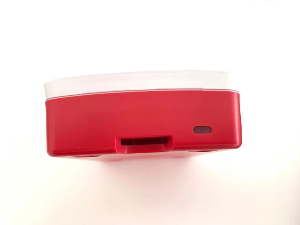 Original Gehäuse für Raspberry Pi 4, rot/weiß - Bild 4 von 4