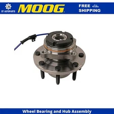 For 1999-2004 Ford F-350 Super Duty 4WD Wheel Bearing and Hub Assy Front MOOG