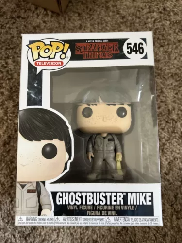 Funko Pop! Vinyl: Stranger Things - Mike Wheeler (Ghostbusters) #546