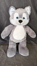 Great Wolf Lodge Gray Wolf Build-A-Bear 16" Stuffed Plush Animal Toy