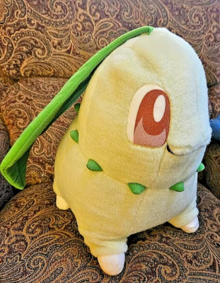 Chikorita Pokemon Fuzzy 1/1 Life Size Big Plush 13