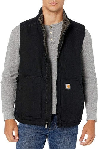 Carhartt mens Sherpa Lined Mock-neck 
