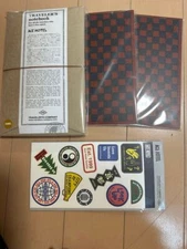 Traveler's Note Regular Size ACE HOTEL KYOTO Camel + Stickers + refill x2 set