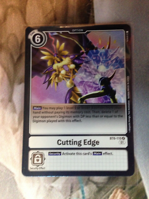 Digimon Double Diamond "Cutting Edge" BT6-110 X1 | eBay Digimon Double Diamond "Cutting Edge" BT6-110 X1 | eBay