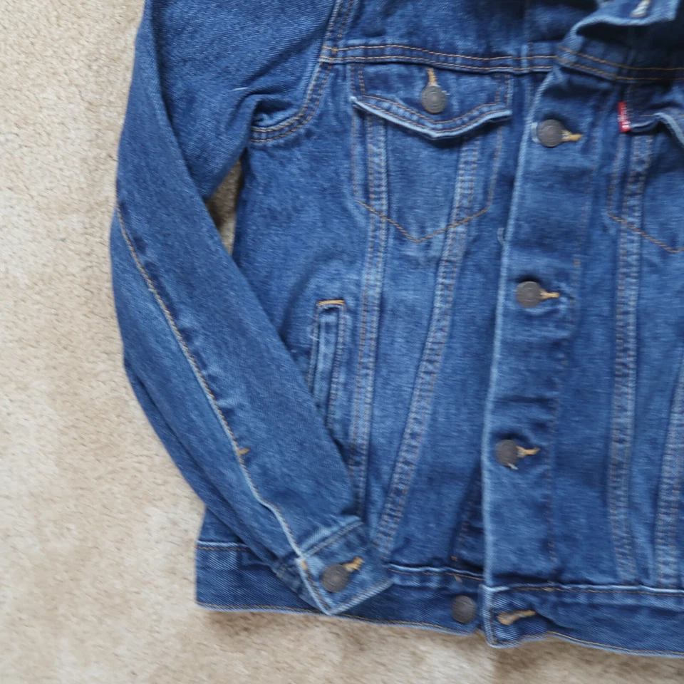 Chaqueta Levi's Denim Trucker Juvenil Mediana Azul Denim Foto 2 de 4