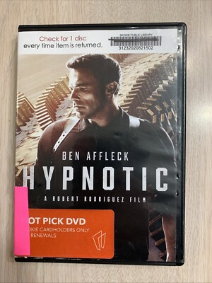 HYPNOTIC DVD MOVIE 2023 PLAYS GREAT BEN AFFLECK FASCINATING