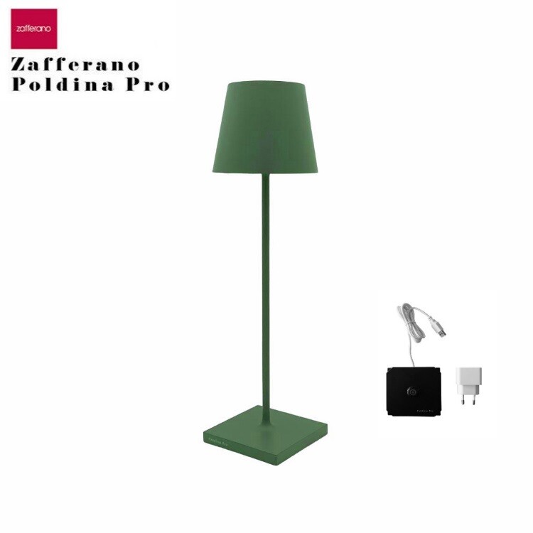 Lampada Poldina Pro Zafferano Verde Salvia - Design e Luce Touch