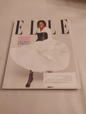 2018 December, ELLE Magazine, Michelle Obama The Oprah Interview (MH618)