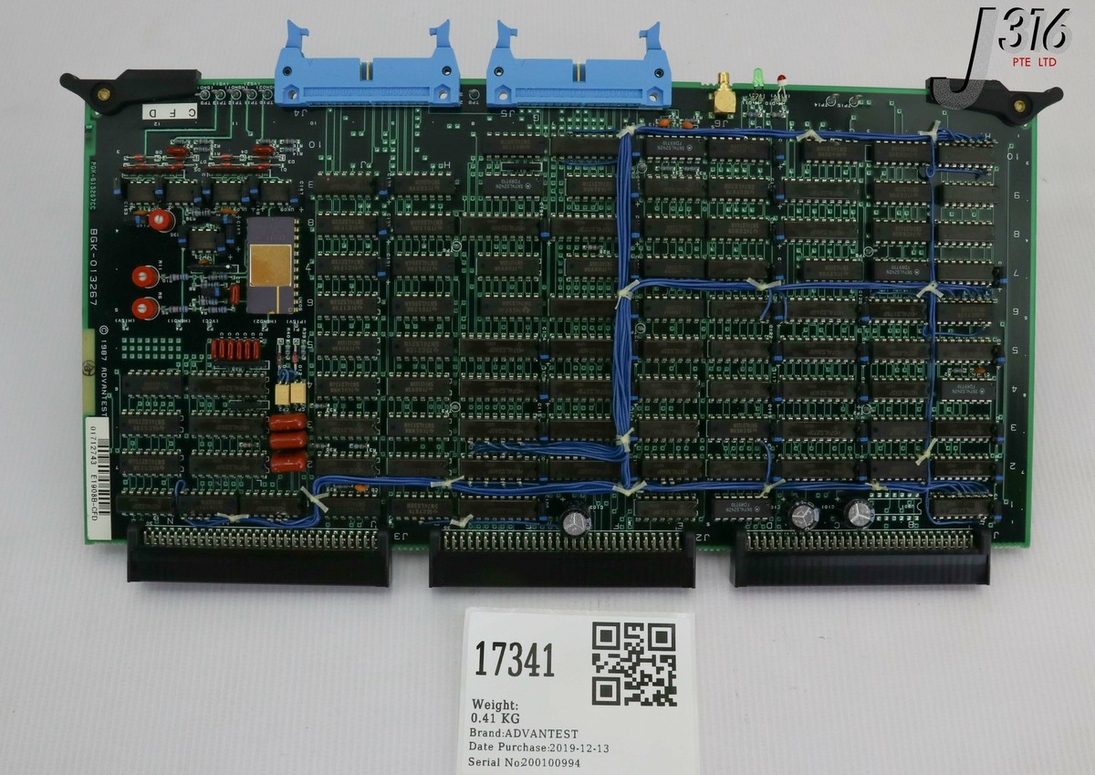 17341 ADVANTEST PCB ASSY, PGK-613267CC BGK-013267 | eBay