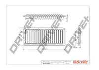 Dr!Ve+ DP1110.10.0577 Luftfilter FüR Toyota Aston Martin