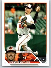 #393 Spenser Watkins 2023 Topps Series 2 Baltimore Orioles
