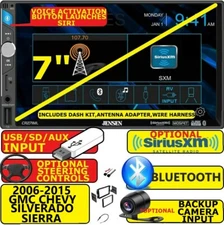 2006-15 CHEVROLET GMC CHEVY BLUETOOTH USB AUX CAR RADIO STEREO W/ OPT. SIRIUSXM