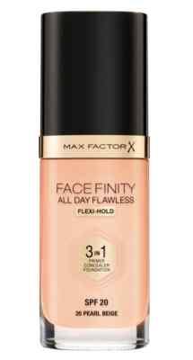 Max Factor Facefinity 3-in-1 Foundation 35 Pearl Beige | Primer + Concealer 