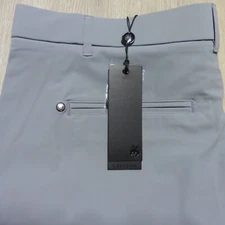 GREYSON Mens 36 MONTAUK SHORTS SLATE GREY PERFORMANCE GOLF 10'' STRETCH