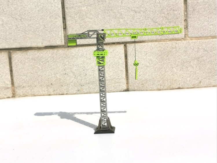 1/160 ZOOMLION ZT7020-12 FLAT-TOP TOWER CRANE Diecast Model