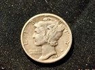 1943-D US Silver Mercury Dime - XF  ** Free Shipping **