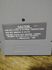 Vintage Rampart Nintendo NES Cart/Manual and Nintendo case Tested Working 