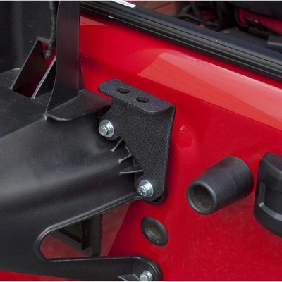 Halterung Funkantenne am Reserveradhalter schwarz Jeep Wrangler JK 7-18 11503.89