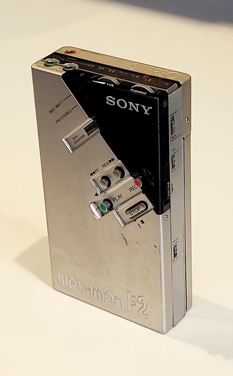 SONY WALKMAN ウォークマンWM-F2 Vintage Sony Recording Walkman WM-F2 Stereofoniczne radio FM