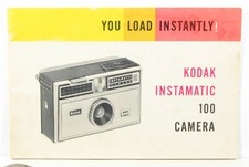 Kodak Instamatic 100 Instruction Book - Very Good Condition