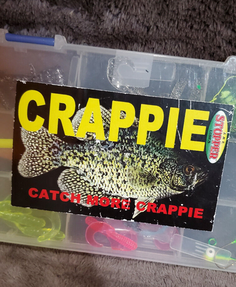 K & E Stopper CRAPPIE Jig Head Lures Full SET of Assorted Lures and