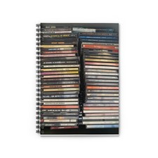CD collection Hiphop 101-Spiral Notebook - Ruled Line