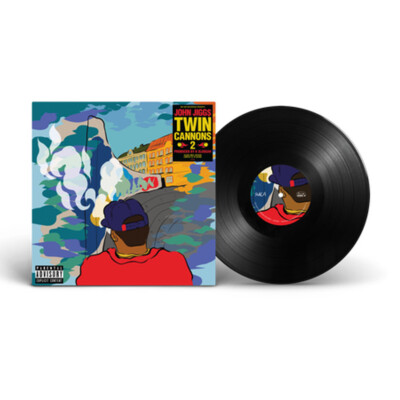 John Jigg$ X K Sluggah - Twin Cannons 2 Black Vinyl  (2023 - EU - Original)