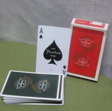 FLORSHEIM SHOES playing cards Chicago vtg 1937 poker International Shoe Company