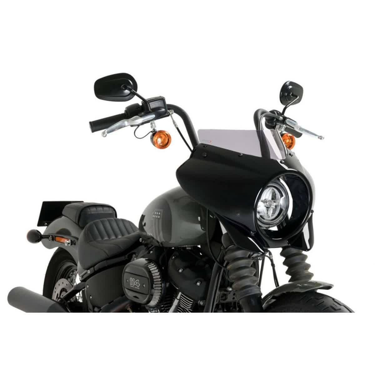 Cupolino PUIG semicarenato fumè chiaro HD FXBB SOFTAIL 1745 STREET BOB 2018-2023
