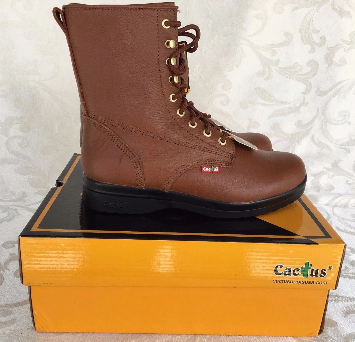 Women's work boots shop with memory foam