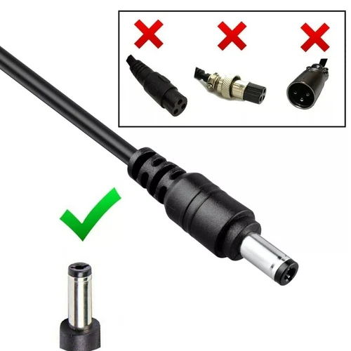 42V 2A Charger for Swagtron Swagger SC-1; Swagger 3 SG-3 Power Supply Cord - Picture 5 of 5