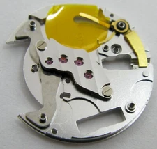 Cartier caliber 90.6 movement part main plate with its wheels ...
