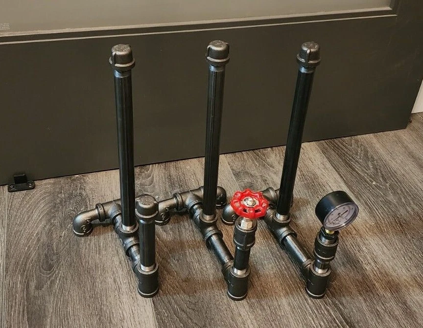 Industrial Pipe Paper Towel Holder