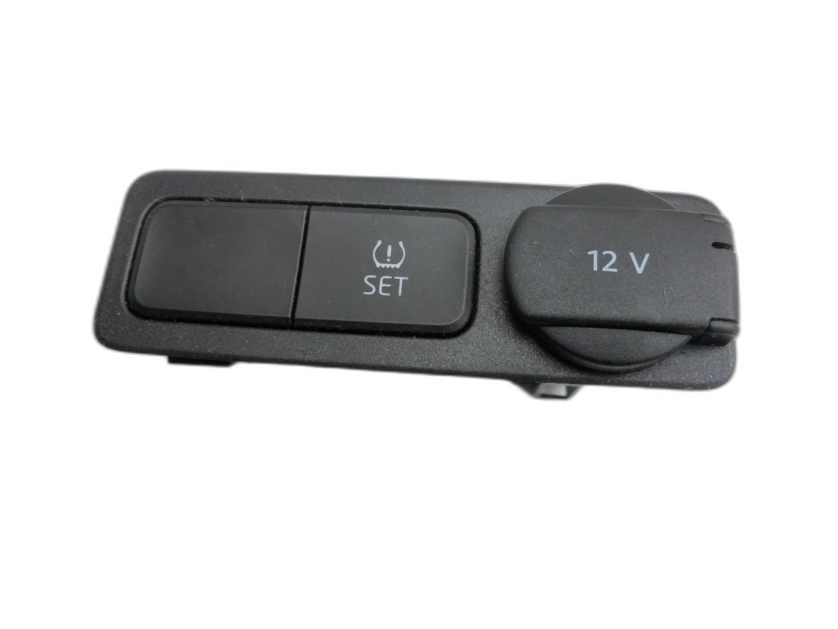 Interruptor Monitoreo de presión de neumáticos y 12V Enchufe hembra para Seat