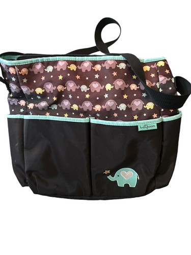 Baby Elephant Diaper bag Clean Inside Gently Pre loved Clean Inside
