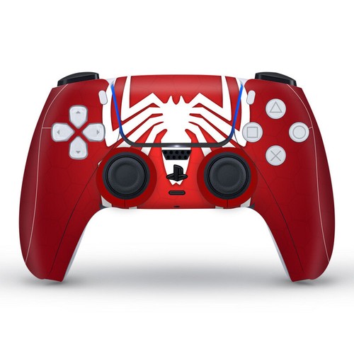 PS5 Controller Skin Vinyl Decal Sticker Cover Wrap Playstation5 Spider Superhero - Bild 10 von 10