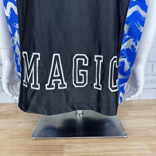 Vintage Champion Orlando Magic Men's XL 1/4 Zip On Court Pullover Polo Shirt - Picture 7 of 15
