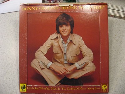 Donny Osmond - Alone Together - Kolob Records Vinyl Album EX 1972