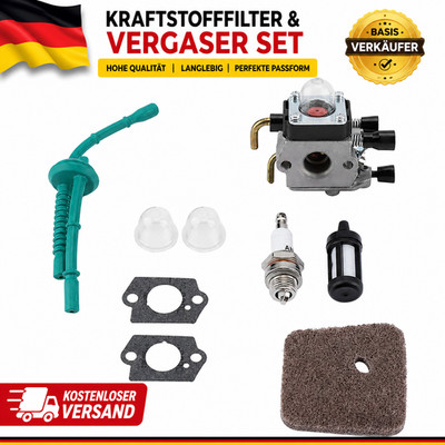 Vergaser Kit Für Stihl STIHL FS38 FS45 FS46 FS55 KM55 FS85 Air Fuel Set DHL
