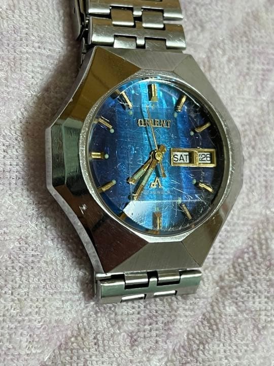 ORIENT CHRONO ACE Automatic Blue Dial Gradient G4… - image 3