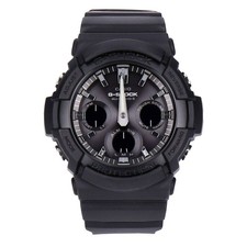 Casio G-Shock GAW-100B-1AER Funkuhr Schwarz Herren Chronograph Solar