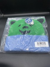 Section 119 New NWT Green Blue Dancing Bear Hat Beanie Rare HTF Grateful Dead