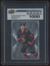 2024-25 Upper Deck Population Count Brady Tkachuk /1000 #P-22