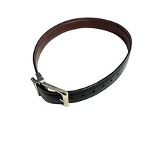 Chaps Youth Brown/Black Reversible Manmade Leather Belt - Size S 22-24