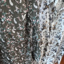 Beautiful Brand New Blouses Green Is Medium And White Is Extra Large Your Choice