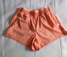 Tek Gear Womens Pink Mesh Athletic Shorts Dra...