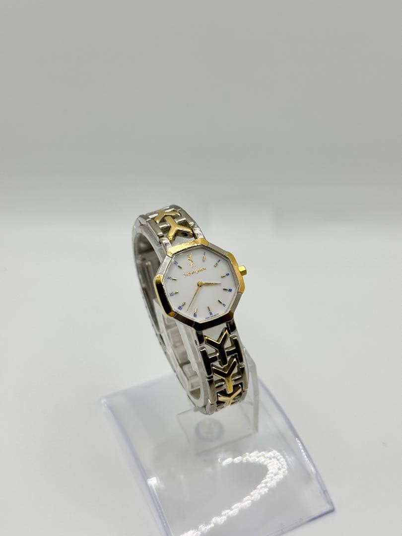 Yves Saint Laurent 2200-226313 Quartz White Dial Watc… - Gem